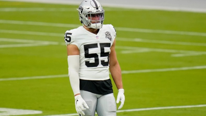 tanner muse Las Vegas Raiders waived