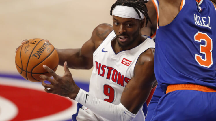 NBA: New York Knicks at Detroit Pistons