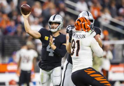 3 Raiders takeaways from 32-13 loss to Bengals