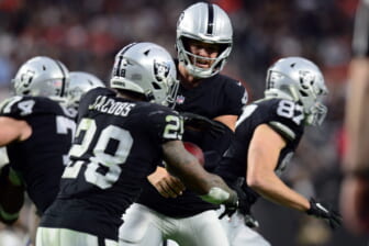 Turnovers and penalties hurt Las Vegas Raiders in 41-14 SNF home loss