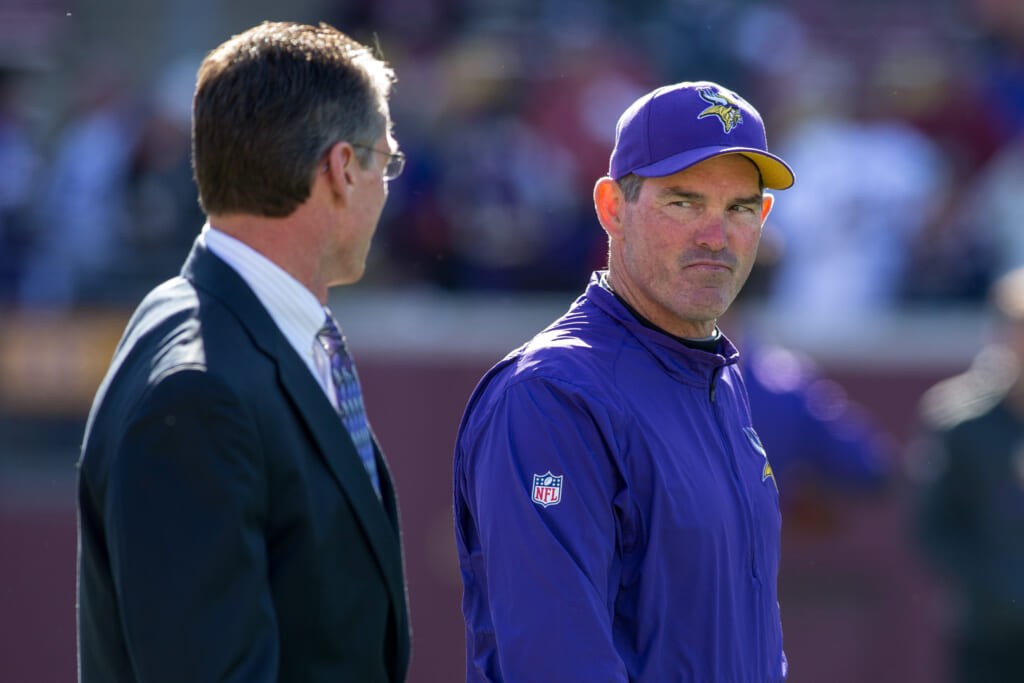 Could Minnesota Vikings fire Mike Zimmer, but not GM Rick Spielman?