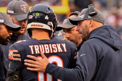Matt Nagy berated Mitch Trubisky in front of team, ‘no-showed’ for meeting with Chicago Bears QB in 2019
