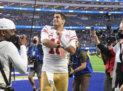 Jimmy Garoppolo trade not expected to cost a first-round pick