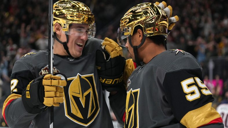 NHL: Columbus Blue Jackets at Vegas Golden Knights