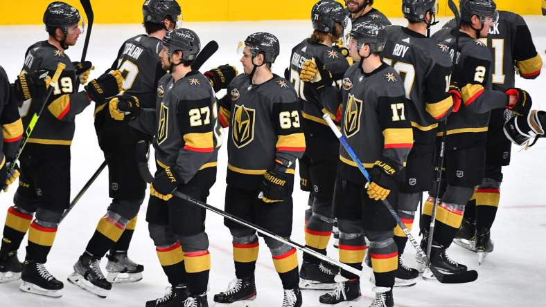 NHL: New York Rangers at Vegas Golden Knights