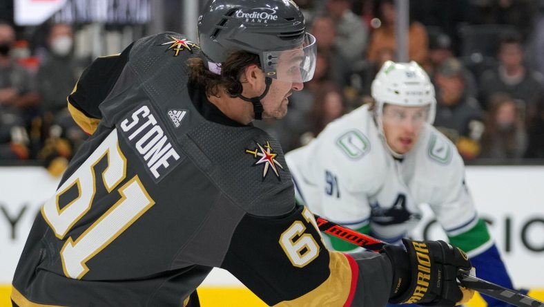 NHL: Vancouver Canucks at Vegas Golden Knights