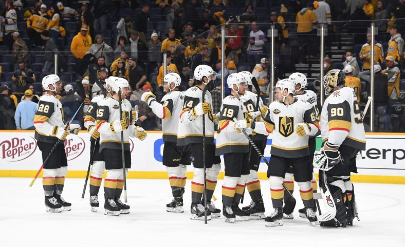 NHL: Vegas Golden Knights at Nashville Predators