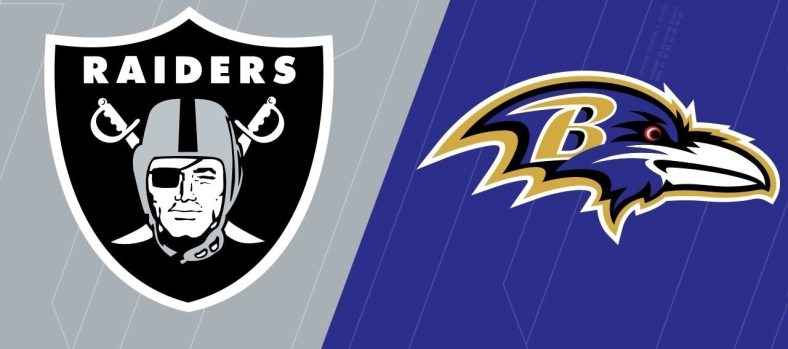 Las Vegas Raiders Report Oakland Raiders Baltimore Ravens
