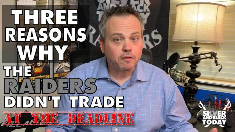 oakland raiders nfl trade deadline