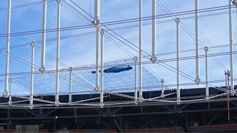 allegiant stadium roof las vegas raiders mick akers