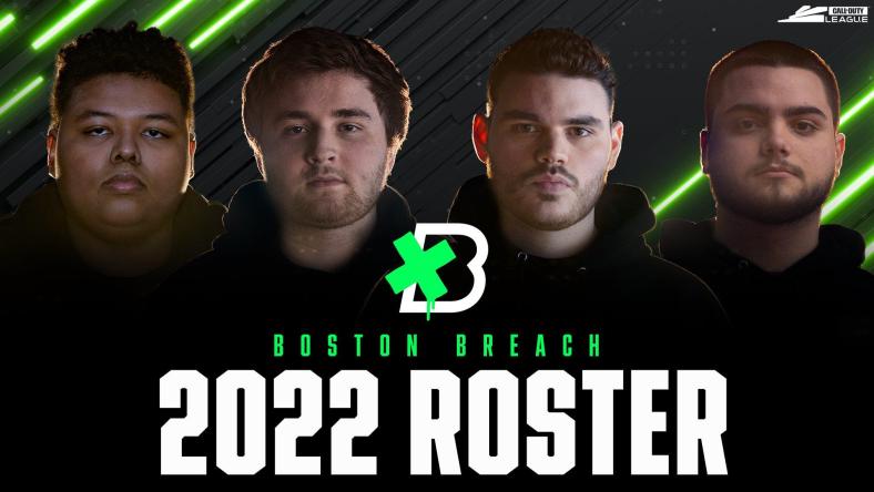 The Boston Breach 2022 revealed their 2022 Call of Duty Roster on Jan. 13.