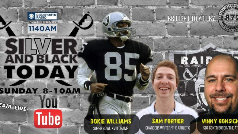 silver and black today radio show dokie williams oakland raiders