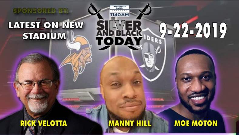 raiders vikings cbs sports radio 1140 silver and black today