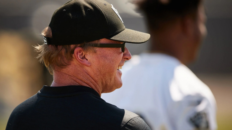 Raiders coach Jon Gruden