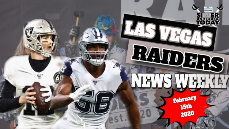 Las Vegas Raiders News weekly silver and black today