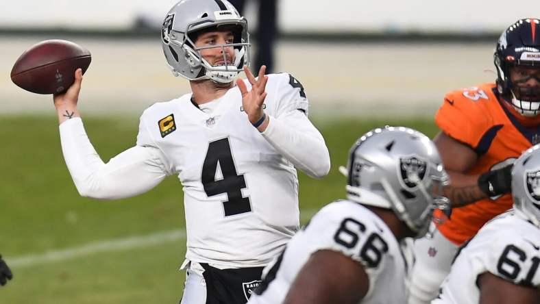 Derek Carr contract extension Las Vegas Raiders