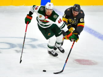 VEGAS PLAYOFFS: Golden Knights control the puck, yet loss 4-2 to the Wild