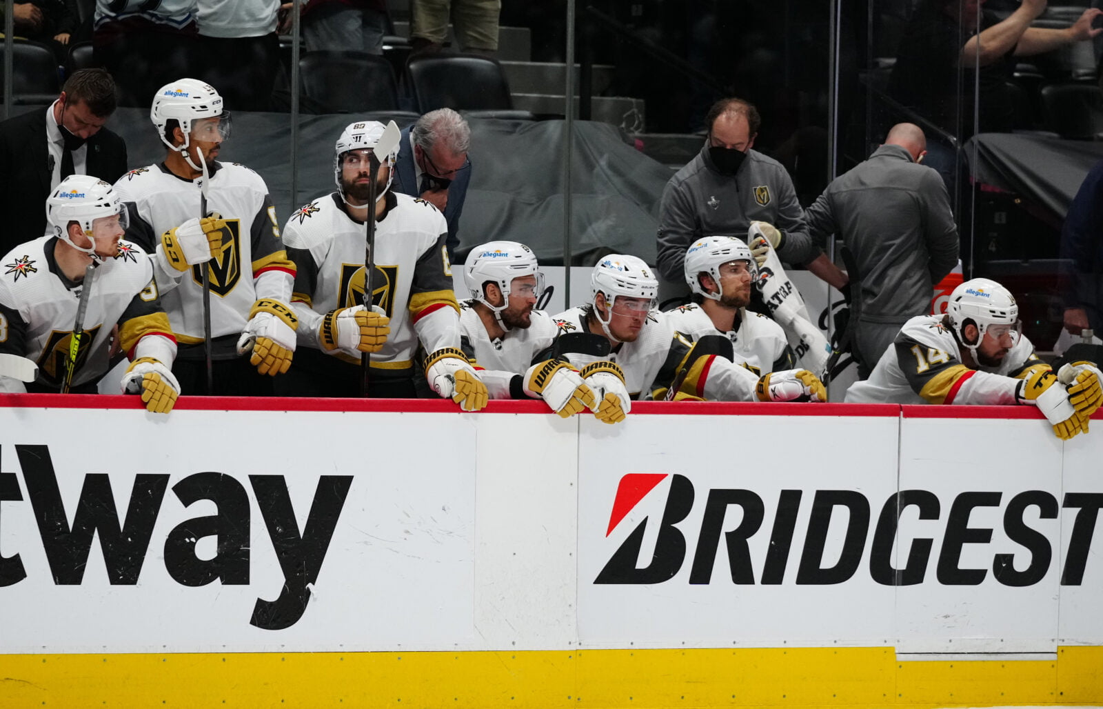 Vegas Golden Knights lose game 2 in ot