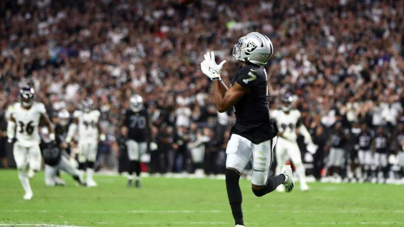 raiders takeaways Zay Jones TD