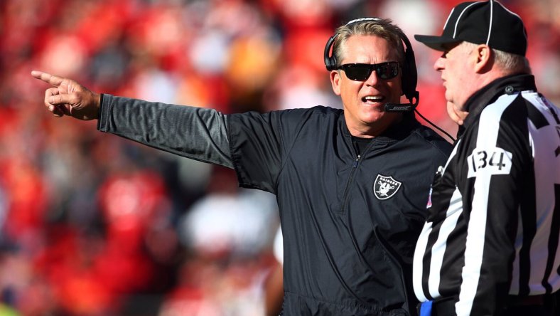 Jack Del Rio Jon Gruden Las Vegas Raiders Report