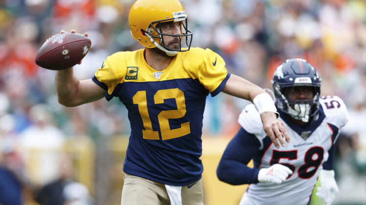 denver broncos trade for aaron rodgers