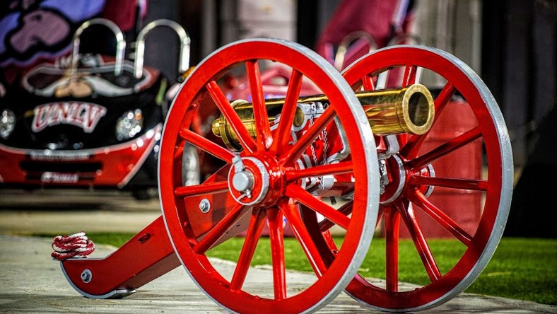 Unlv football Fremont cannon