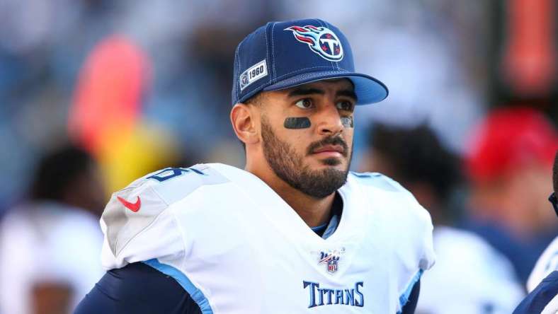 marcus mariota raiders las vegas nfl