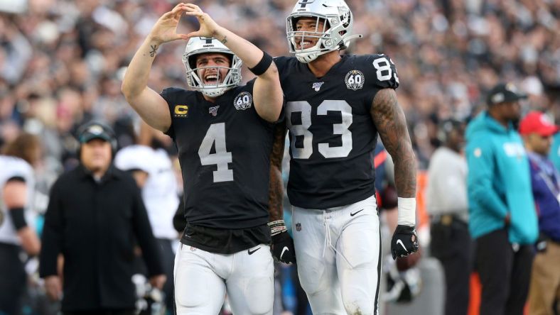 Las Vegas raiders tight ends