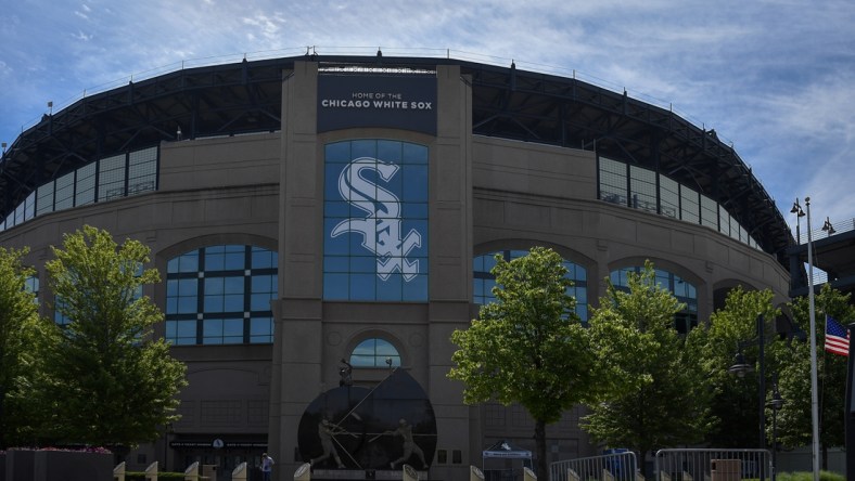 Jul 4, 2020; Chicago, Illinois, United States; A general view of Guaranteed Rate field during summer workouts at Guaranteed Rate Field. Mandatory Credit: Quinn Harris-USA TODAY Sports