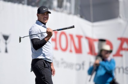 Brooks Koepka on the 9th hole during the second round of the 2020 Honda Classic at PGA National in Palm Beach Gardens. [ALLEN EYESTONE/The Palm Beach Post]