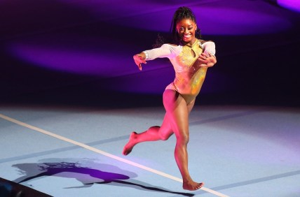 Simone Biles and the rest of the Gold Over America Tour performed at KFC Yum! Center Saturday evening. Oct. 23, 2021

Simone 02