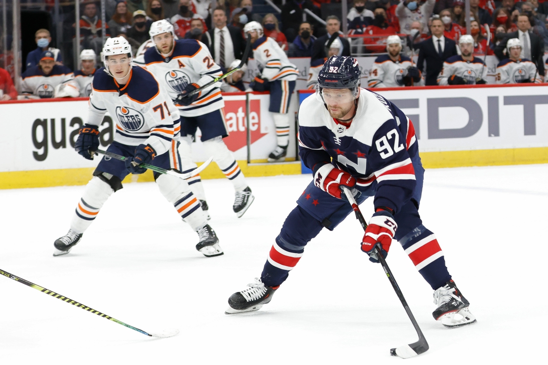 Ryan Nugent-Hopkins' Late Goals Lift Oilers Over Capitals