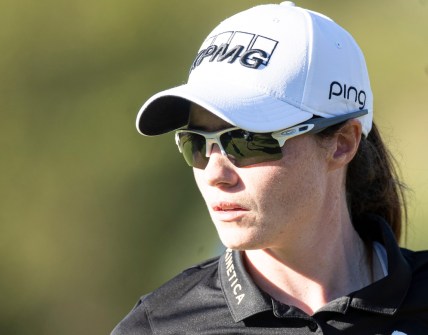 Leona Maguire plays in the second round of the 2022 LPGA Drive On Championship at Crown Colony in Fort Myers on Friday, Feb. 4, 2022.  She is tied for the lead at -13 under.

Maguire9346