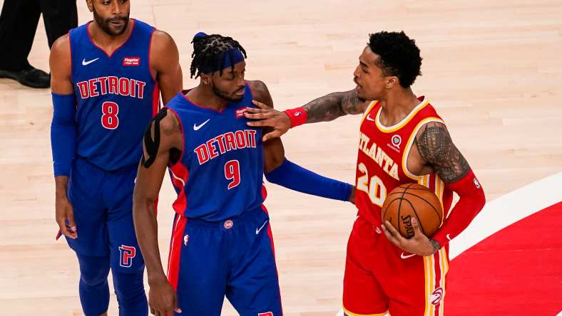 NBA: Detroit Pistons at Atlanta Hawks