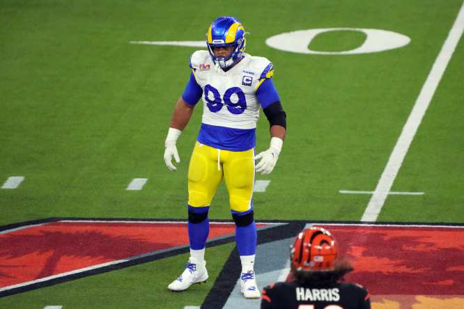 Los Angeles Rams' Aaron Donald reveals what it will take from him to return  in 2022