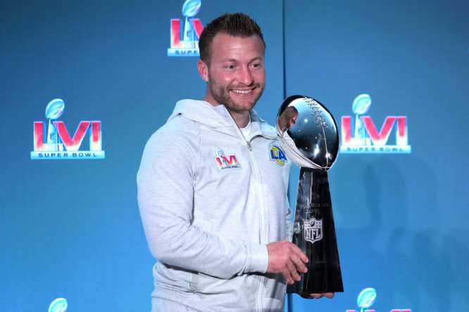 Sean McVay,  had meeting set, now coach may have new