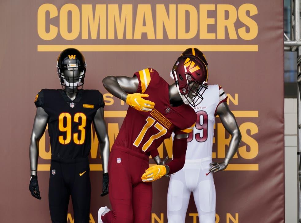 The Washington Football Team became the Washington Commanders on Wednesday.