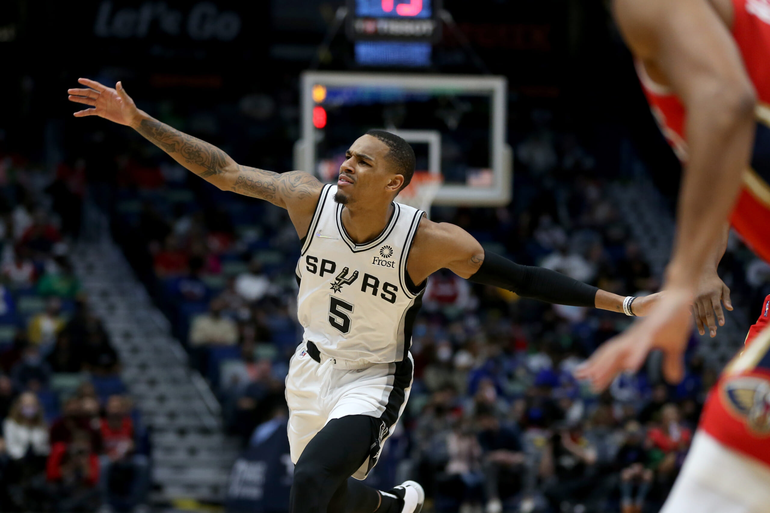 It'll be a big thing for San Antonio,' Dejounte Murray talks his new Fiesta  sneakers