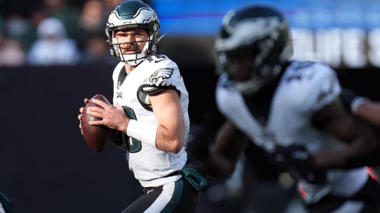17. Eagles (21): Though QB2 Gardner Minshew dressed and performed like Maverick Mitchell from "Top Gun" on Sunday, Philadelphia coach Nick Sirianni was quick to signal Monday that QB1 Jalen Hurts has not been resigned to Goose's fate.Syndication The Record
