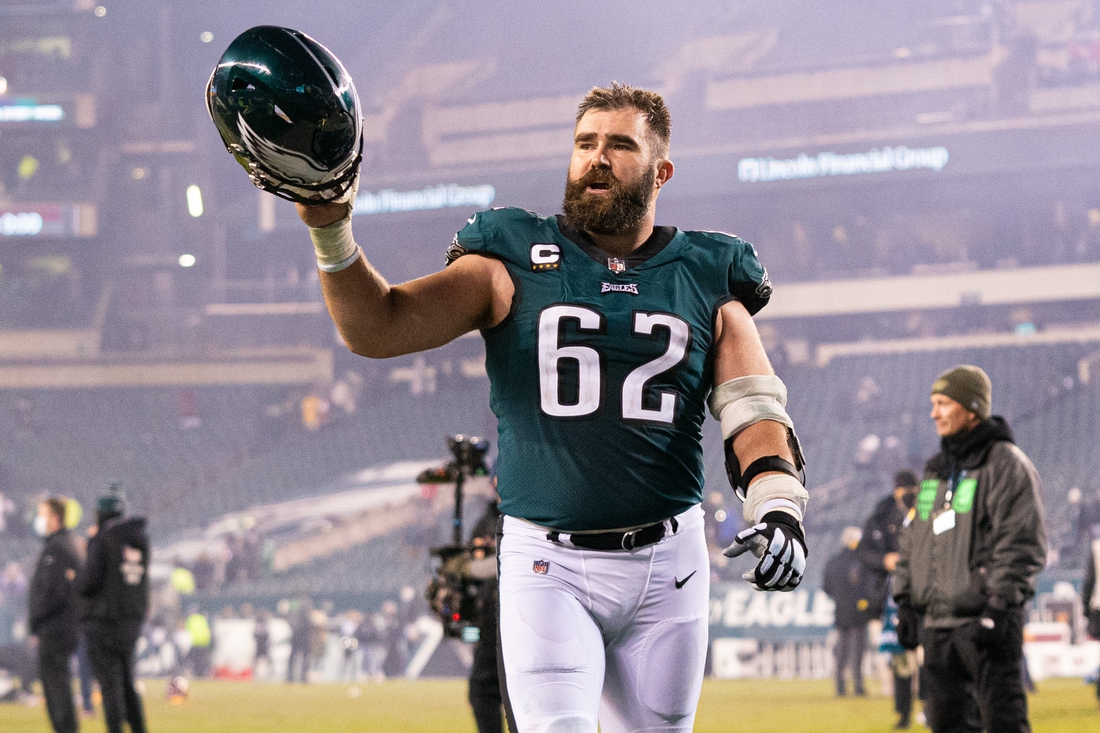 Eagles center Jason Kelce set to break 60-year franchise record