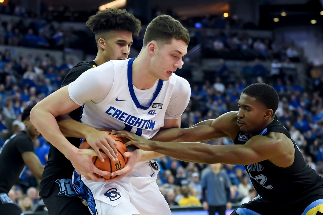 Creighton aims for three in a row over Marquette