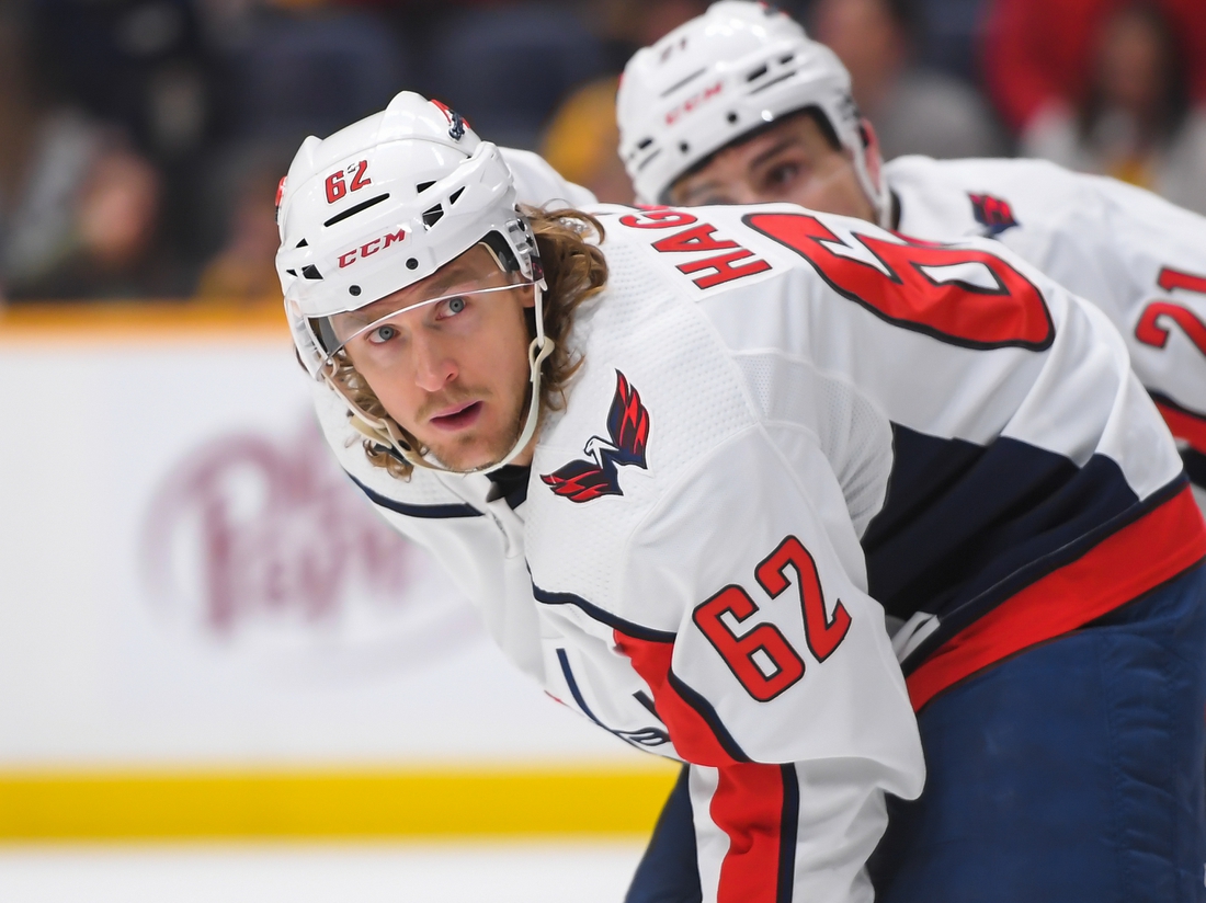 Capitals' Carl Hagelin out indefinitely with eye injury