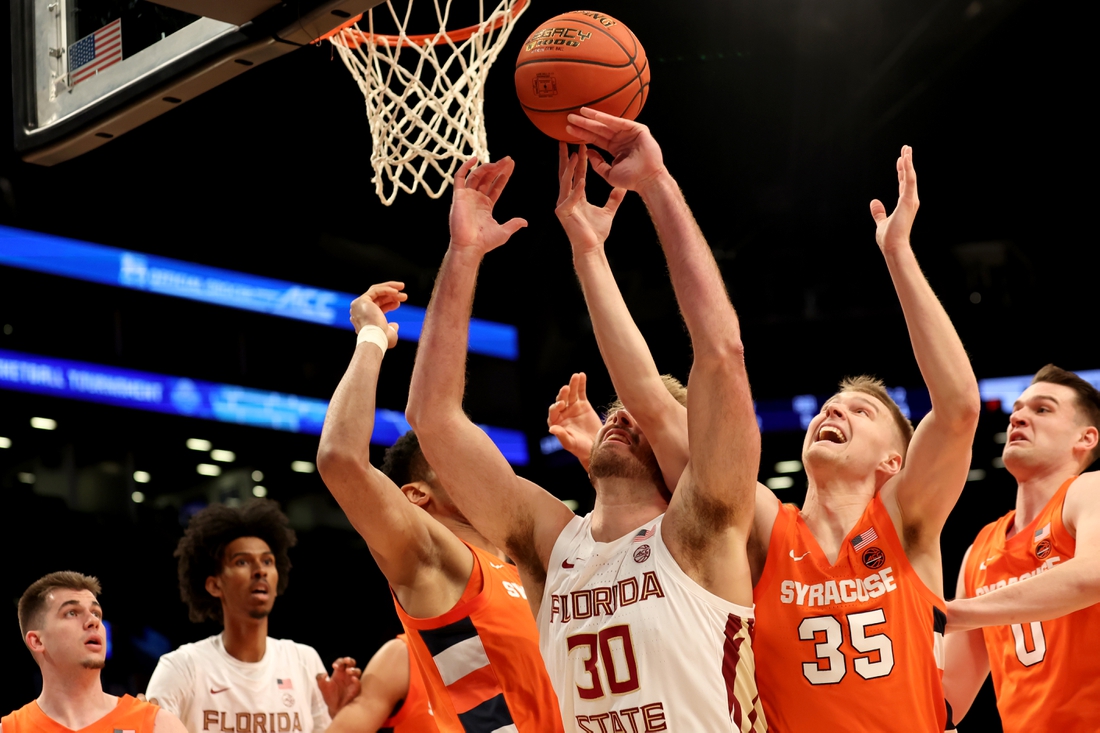 Syracuse Crushes Florida State, 96-57, In ACC Second-round Play