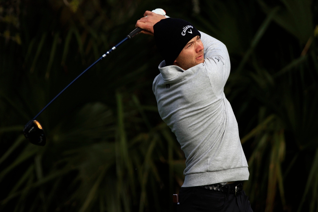 Sam Burns tees off on 5 of the Players Stadium Course Sunday, March 13, 2022 at TPC Sawgrass in Ponte Vedra Beach. Sunday marked finishing second rounds and beginning third rounds of golf for The Players Championship.

Jki 031422 Playerssuncorey 30