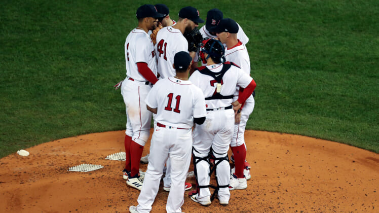 MLB: ALCS-Houston Astros at Boston Red Sox