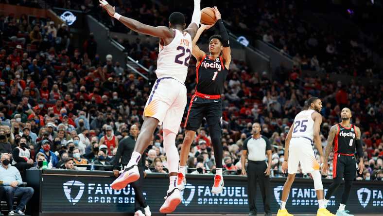 NBA: Phoenix Suns at Portland Trail Blazers