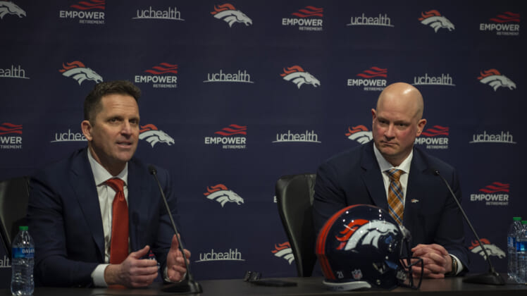 NFL: Denver Broncos-Head Coach Nathaniel Hackett Press Conference