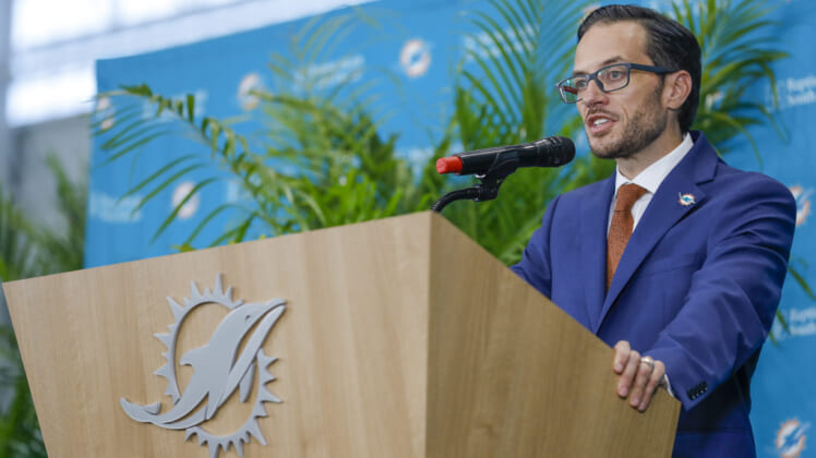 NFL: Miami Dolphins-Head Coach Mike McDaniel Introductory Press Conference