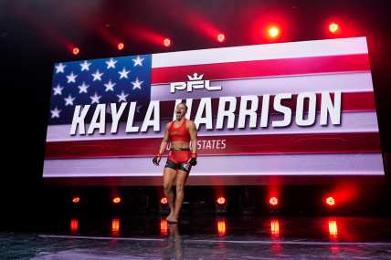 PFL champ Kayla Harrison challenges Bellator counterpart Cris Cyborg to gym fight