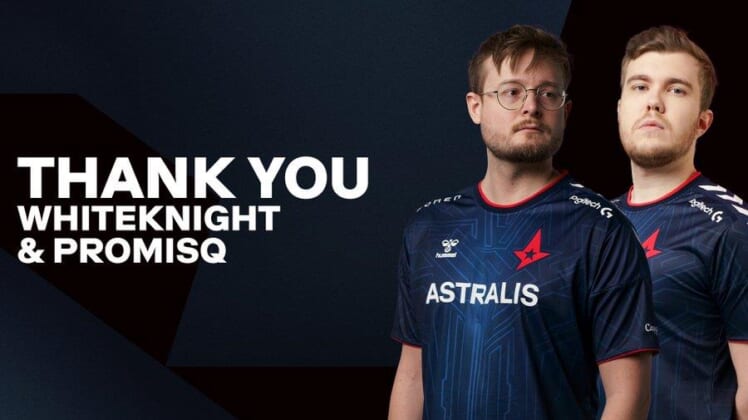 Astralis' League of Legends team has parted ways with top laner Matti "WhiteKnight" Sormunen and support Hampus Mikael  "promisq" Abrahamsson.